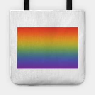 Gay Pride Flag Gradient Tote