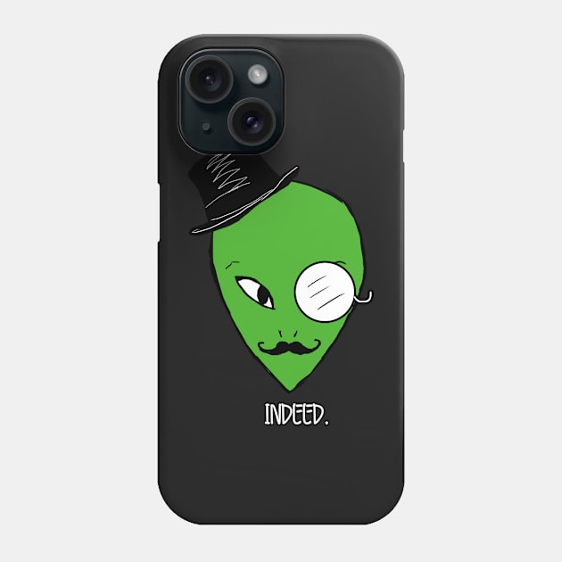 Donut the Alien - Indeed Phone Case by magnetrose