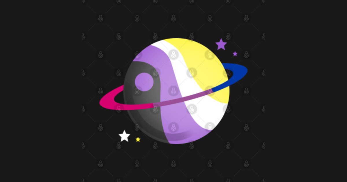 Non-Binary Bisexual Planet For Non-binary Bisexual - Non Binary