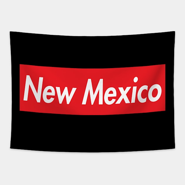 NEW MEXICO SUPER USA LOGO Tapestry by elsa-HD