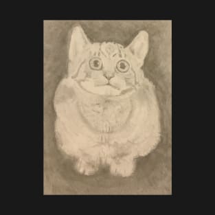 Crouching cat 7 T-Shirt