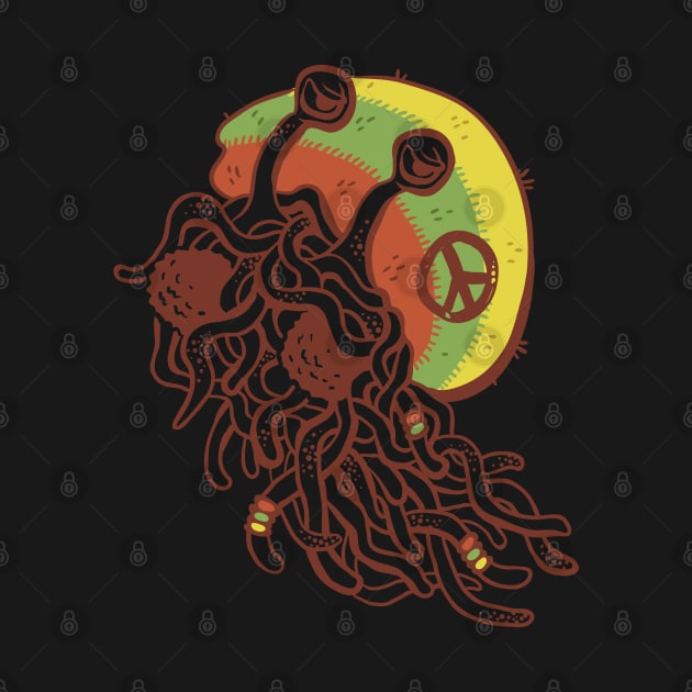 Rastafarian Pastafarian by pastafarian