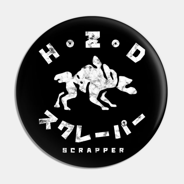 Horizon Zero Dawn Scrapper Kanji Pin by StebopDesigns