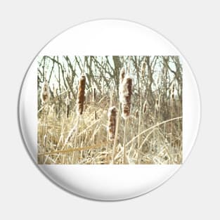 Cattails Pin