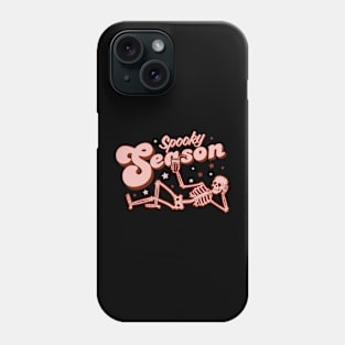 Spooky season and skeleton Phone Case