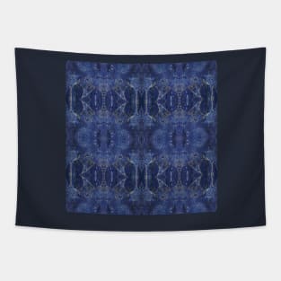 Motive in Blue Tapestry