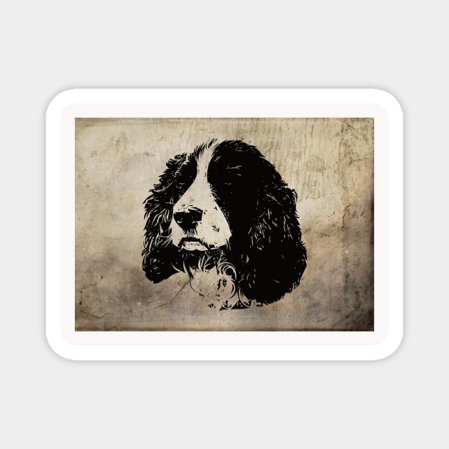 English Springer Spaniel Magnet by DoggyStyles