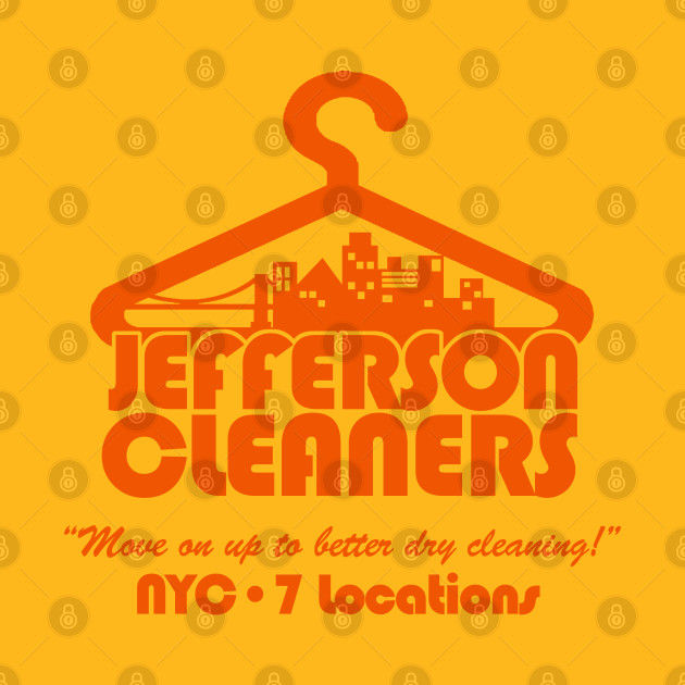 Jefferson Cleaners The Jeffersons TShirt TeePublic