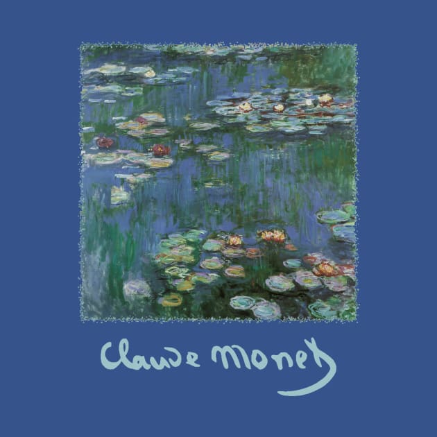 Waterlilies by Claude Monet by MasterpieceCafe