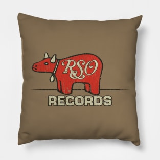 RSO Records 1973 Pillow