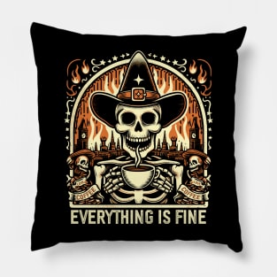 Everything is fine Pillow