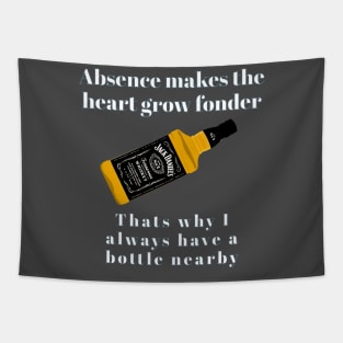 Absence makes the heart grow fonder. That's why I always have a bottle nearby Tapestry