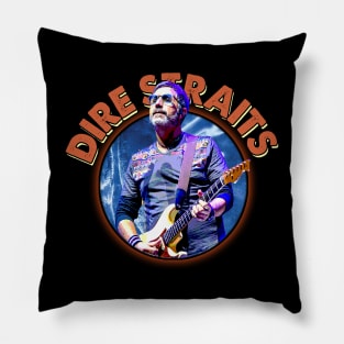 Walk of Life in Fashion Dire Band Tees, the Essential Gear for Rock Enthusiasts Pillow