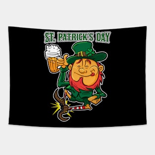 St. Patrick's Day Leprechaun Tapestry