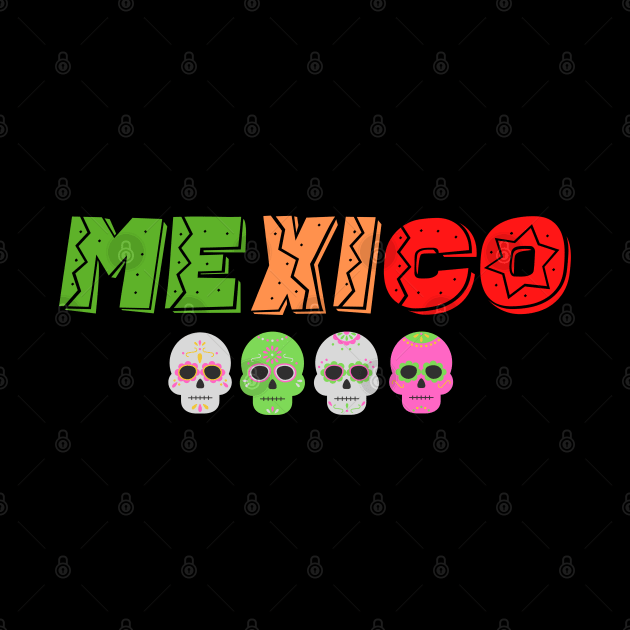 Mexico. skull by TigrArt