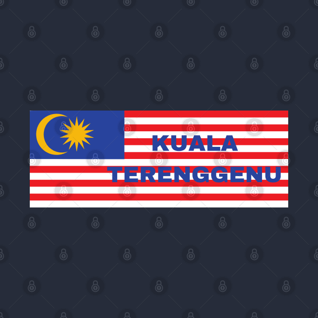 Kuala Terenggenu City in Malaysian Flag by aybe7elf