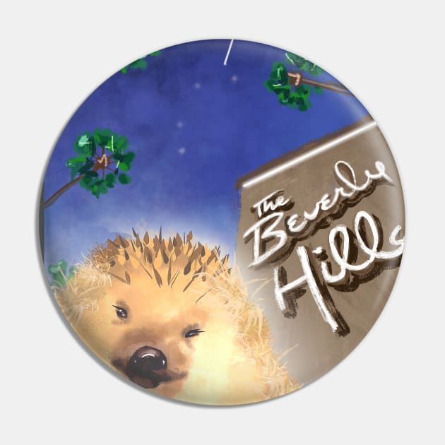 hedgehog lovers gift Pin by barbasantara