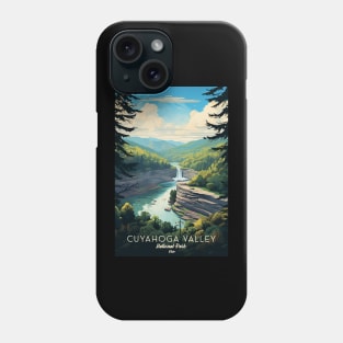 Cuyahoga Valley National Park Travel Poster Phone Case