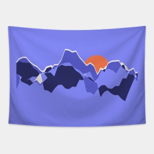 Mountainscape Tapestry