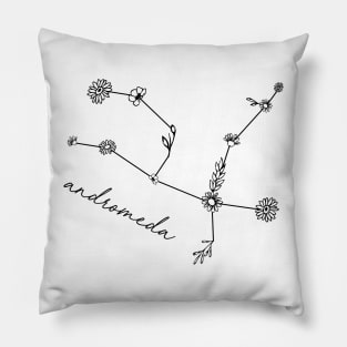 Andromeda Flower Constellation Pillow