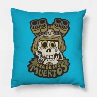 Dia De Los Muertos - Day of the Dead forest Pillow