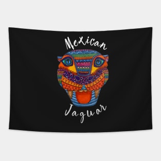 Mexican Jaguar Alebrije Mexicano Tapestry