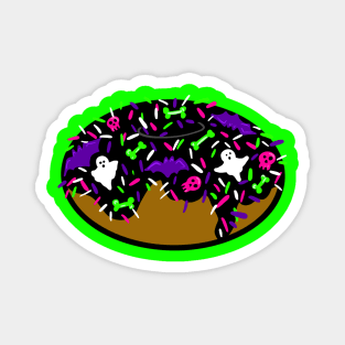 Spooky donut Magnet