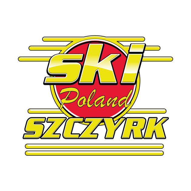 Szczyrk poland 80s ski logo by nickemporium1