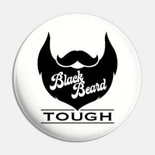 Black Beard Tough Pin