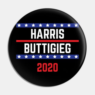 Kamala Harris and Pete Buttigieg on the one ticket? Dare to dream. Presidential race 2020 Pin