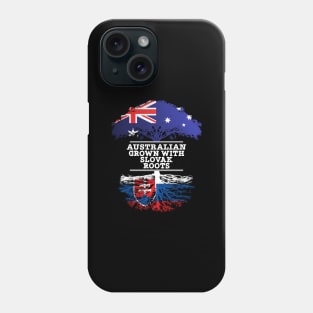 Australian Grown With Slovak Roots - Gift for Slovak With Roots From Slovakia Phone Case