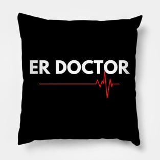 ER Doctor Design Pillow