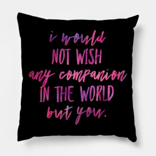 Any Companion in the World Pillow