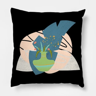 Green Pot Pillow