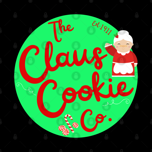 The Claus Cookie Company Baking Christmas Cookies by MalibuSun