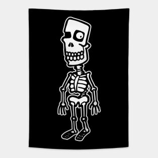 Dork Skeleton {DARK shirts} Tapestry