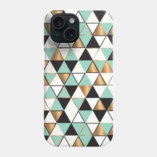 Abstract Triangles Phone Case