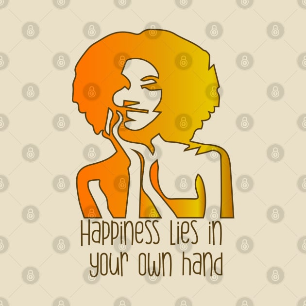 Happiness Lies in Your Own Hand by Heartfeltarts