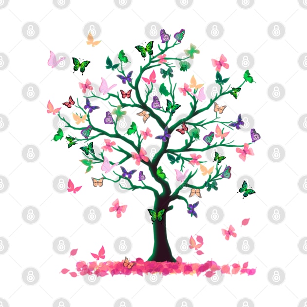 Funny Butterfly tree Saying Classic Fit mother's day gift by Daniel white