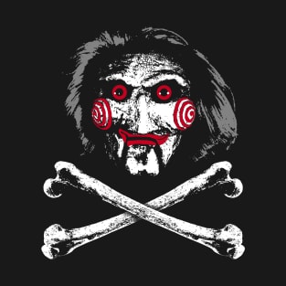 BILLY - Saw puppet Jolly roger T-Shirt