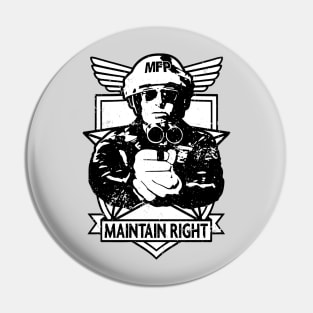 Mad Max Main Force Patrol Logo Pin