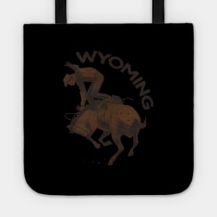 Wyoming Cow Travel Tote