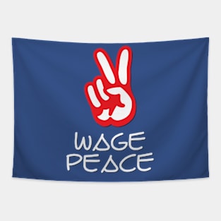 Wage Peace Tapestry