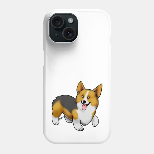 Dog - Pembroke Welsh Corgi - Sable Phone Case by Jen's Dogs Custom Gifts and Designs