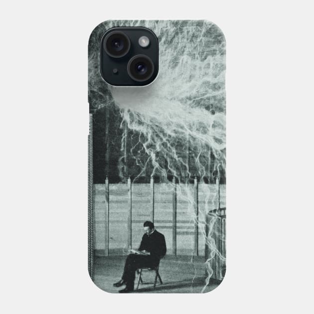 Tesla Phone Case by Telesto Society