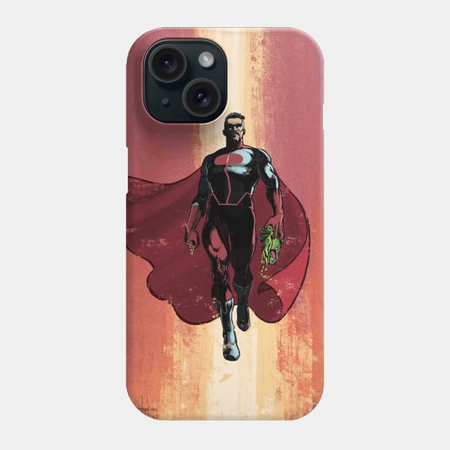 omni man Phone Case by super villain