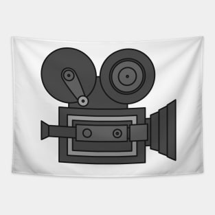 Vintage Movie Camera Graphic Tapestry