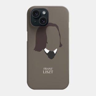 Franz Liszt - Minimalist Portrait Phone Case