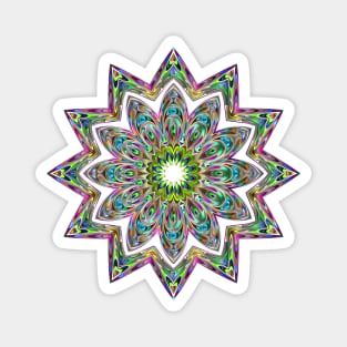 mandala-design, mandala-art, geometric, abstract, mandala and spirituality, colorful, rainbow, mandala pattern, mandala flower patterns, Flower Mandala ,Spirituality Magnet