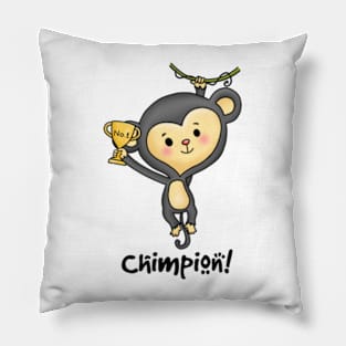 Chimpion Pillow